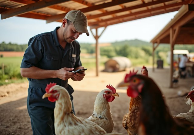 Morning Rounds on the Farm