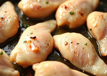 Herb-marinated specialty chicken pieces